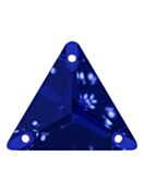 Triangle Aufnähstrass flach 3 Loch 16mm Montana