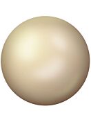 Ceramic Cabochon Hotfix ss6 Chalkwhite Metallic Light Gold HF