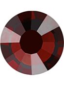 Flachboden Strass Hotfix ss34 Burgundy HF