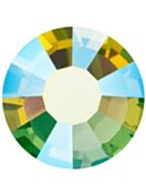 VIVA12 Rose Hotfix Strass ss30 Peridot AB HF