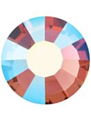 VIVA12 Rose Hotfix Strass ss30 Light Burgundy AB HF