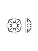 Flower Strassstein ss10 Crystal F