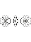 Clover Crystal Strassknopf 14mm Crystal