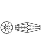 Oat 301 Glasschliffperle