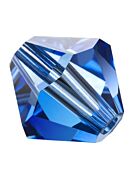 Bicone Glasschliffperle 4mm Sapphire