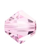Bicone Glasschliffperle 4mm Pink Sapphire