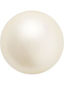 Pearl Round Semi 4mm Cream
