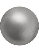 Pearl Round Semi 4mm Dark Grey