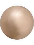 Pearl Round Semi 4mm Bronze