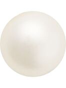 Pearl Round Semi 6mm Light Creamrose