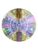 Rivoli Crystal Strassknopf 12mm, Crystal AB