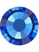 Flachboden Strass ss10 Capri Blue F