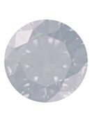 Chaton 8mm White Opal