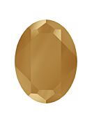 Oval 25x18mm Crystal Dorado