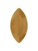 Navette 10x5mm Crystal Dorado