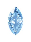 Classical Navette 32x17mm Light Sapphire