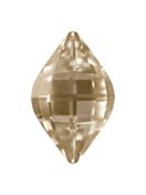 Lemon 14x9mm Crystal Golden Shadow