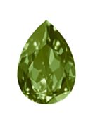 Drop 25x18mm Olivine