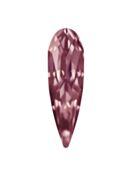 Raindrop 10x3mm Light Amethyst