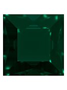 Square 4mm Emerald