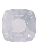 Round Square 8mm White Opal