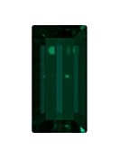 Baguette 7x3mm Emerald