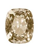 Classical Baguette 8x6mm Crystal Golden Shadow