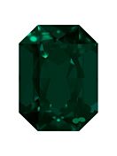 Octagon 14x10mm Emerald