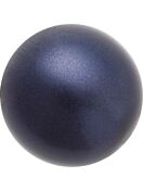 Pearl Round Semi 4mm Dark Blue