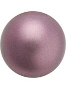 Pearl Round Semi 4mm Light Burgundy