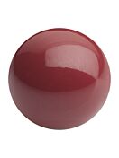 Pearl Round Semi 5mm Cranberry