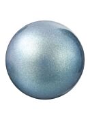 Pearl Round Semi 6mm Pearlescent Blue