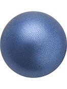Pearl Round Semi 6mm Blue