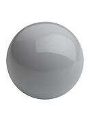 Pearl Round Semi 10mm Ceramic Grey