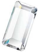 Baguette Maxima Strassstein 4x2mm Crystal F