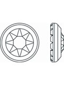 Xirius Rose Framed Hotfix Strass