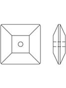 Square Lochrose Strassstein zum aufnähen 1 Loch