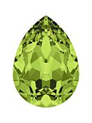 Pear Fancy Stone 14x10mm Olivine F