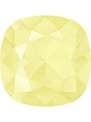 Round Square 10mm Crystal Powder Yellow