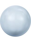 Crystal Round Pearl 4mm Crystal Light Blue Pearl