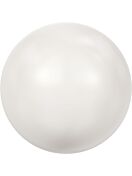 (RETOURENWARE) Crystal Round Pearl 12mm Crystal White Pearl