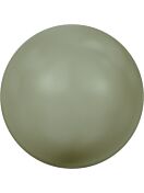 (RETOURENWARE) Crystal Round Pearl 6mm Crystal Powder Green Pearl