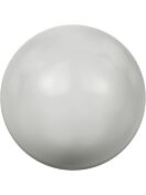 (RETOURENWARE) Crystal Round Pearl 6mm Crystal Pastel Grey Pearl