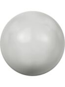(RETOURENWARE) Crystal Round Pearl 6mm Crystal Pastel Grey Pearl