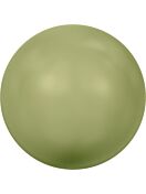 (RETOURENWARE) Crystal Round Pearl 10mm Crystal Light Green Pearl