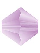 Bicone Glasschliffperle 3mm Violet Matt