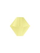 Bicone Glasschliffperle 3mm Acid Yellow Matt