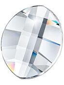 Leaf Hotfix Strass 14x11mm Crystal HF