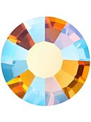 VIVA12 Rose Hotfix Strass ss5 Topaz AB HF