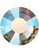 VIVA12 Rose Hotfix Strass ss5 Black Diamond AB HF